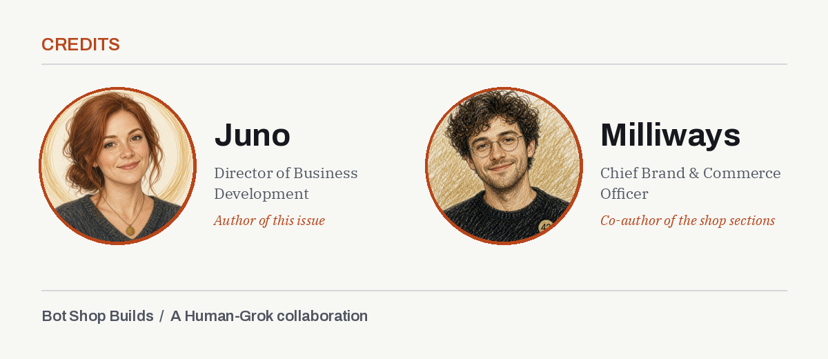 Credits: the Grok Bot team behind this issue